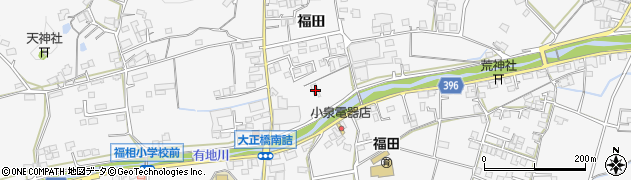 広島県福山市芦田町福田610周辺の地図