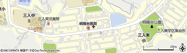 桐陽台コミュニティセンター　管理事務所周辺の地図