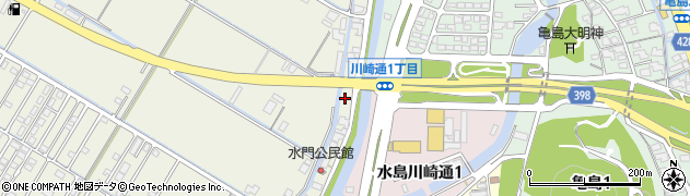 岡山県倉敷市連島町鶴新田3114周辺の地図