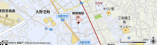 医療法人浩仁会南堺訪問看護ステーション周辺の地図
