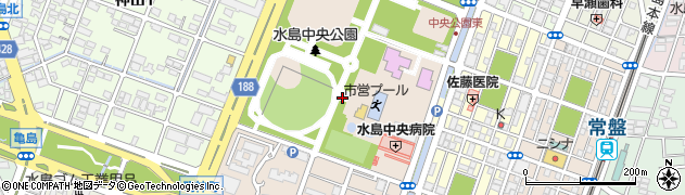 岡山県倉敷市水島青葉町周辺の地図