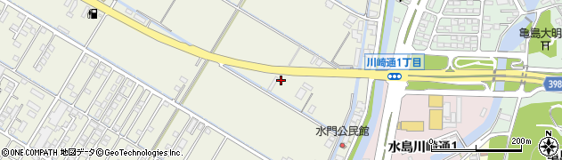岡山県倉敷市連島町鶴新田1630周辺の地図