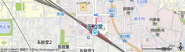奈良県香芝市瓦口2332周辺の地図