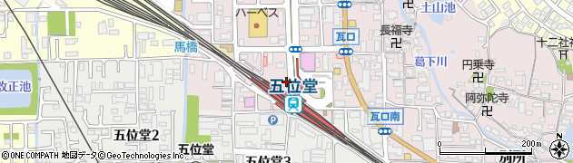 奈良県香芝市瓦口2331周辺の地図