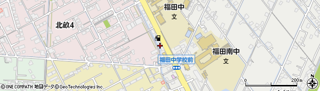 有限会社田中石油店松竹梅給油所周辺の地図