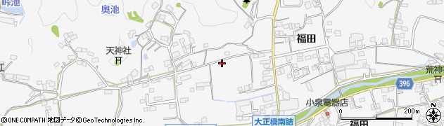 広島県福山市芦田町福田722周辺の地図