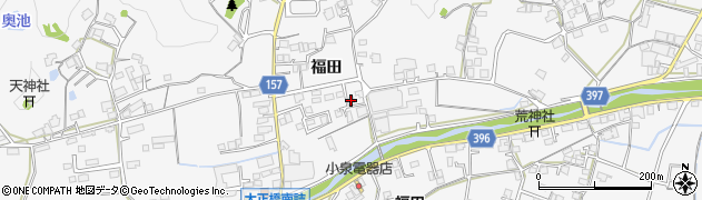 広島県福山市芦田町福田607周辺の地図