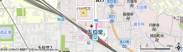 奈良県香芝市瓦口2329周辺の地図