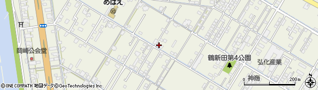 岡山県倉敷市連島町鶴新田2215-6周辺の地図