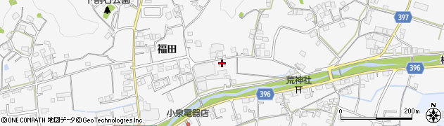 広島県福山市芦田町福田559周辺の地図