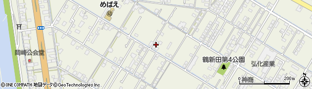 岡山県倉敷市連島町鶴新田2215-5周辺の地図
