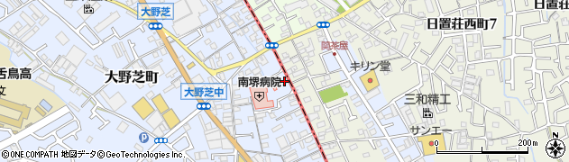阪神調剤薬局　初芝店周辺の地図