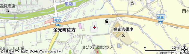 岡山県浅口市金光町佐方21周辺の地図