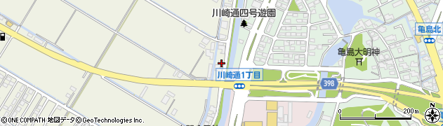 岡山県倉敷市連島町鶴新田3116-2周辺の地図
