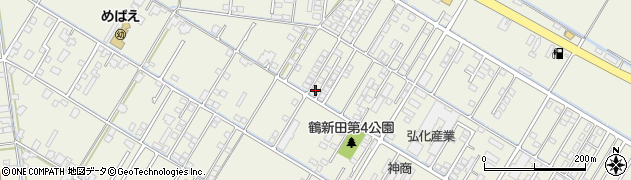 岡山県倉敷市連島町鶴新田2015周辺の地図