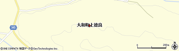 広島県三原市大和町上徳良周辺の地図