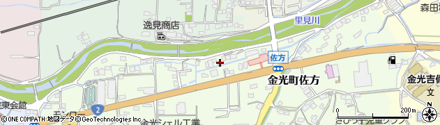 岡山県浅口市金光町佐方99周辺の地図