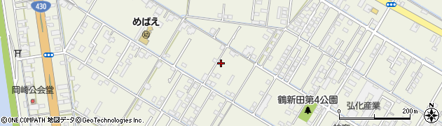 岡山県倉敷市連島町鶴新田2215-8周辺の地図