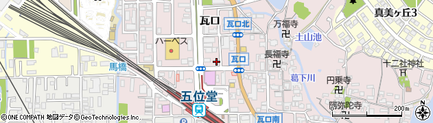 株式会社山晃住宅　香芝店周辺の地図