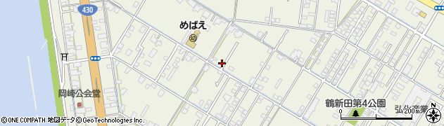岡山県倉敷市連島町鶴新田2225-4周辺の地図