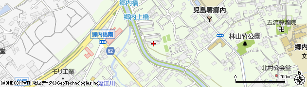 岡山県倉敷市林820周辺の地図
