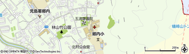 岡山県倉敷市林961周辺の地図