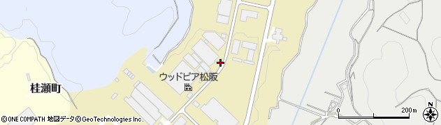三重県松阪市木の郷町周辺の地図