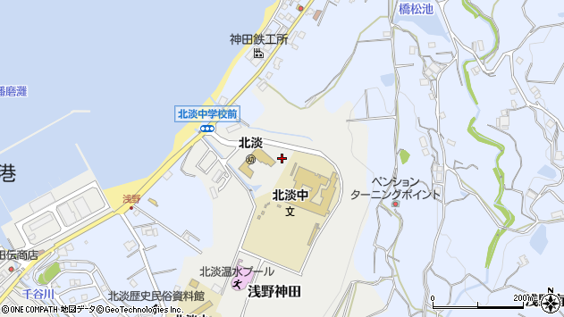 〒656-1742 兵庫県淡路市浅野神田の地図