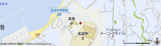 兵庫県淡路市浅野神田周辺の地図