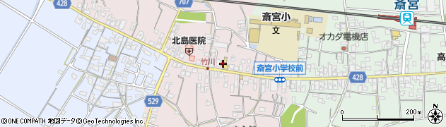 三重県多気郡明和町竹川273周辺の地図