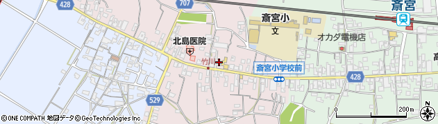 三重県多気郡明和町竹川274周辺の地図