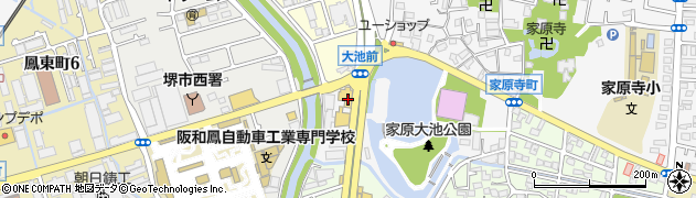 大阪ダイハツ販売堺店周辺の地図