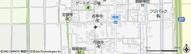 瀬南郵便局周辺の地図