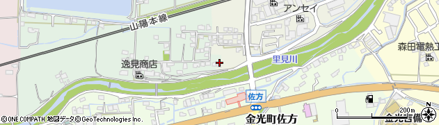 岡山県浅口市金光町占見新田159周辺の地図