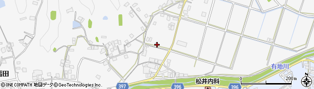 広島県福山市芦田町福田394周辺の地図