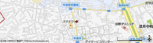 大阪信用金庫深井支店周辺の地図