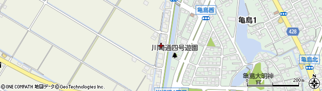 岡山県倉敷市連島町鶴新田3121周辺の地図