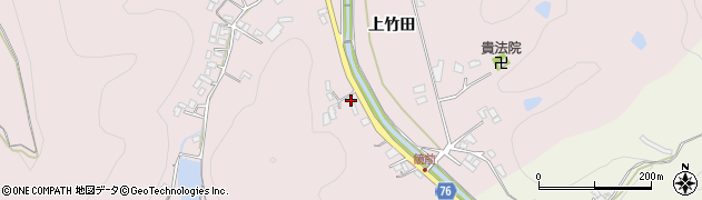 広島県福山市神辺町上竹田662周辺の地図