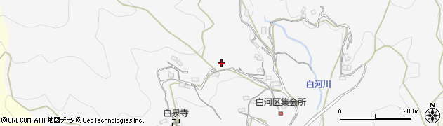 奈良県桜井市白河558周辺の地図