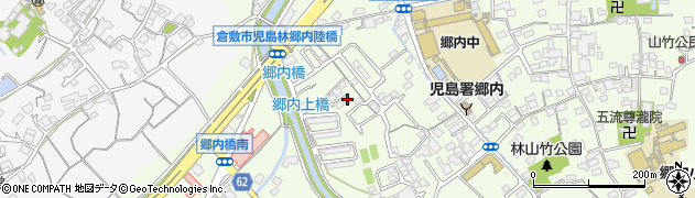 岡山県倉敷市林597周辺の地図