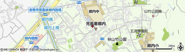 岡山県倉敷市林637周辺の地図