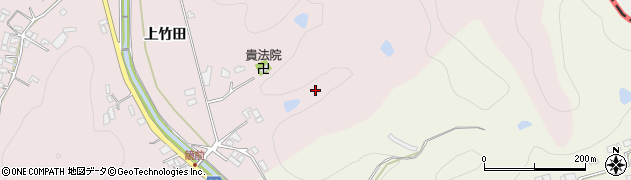 広島県福山市神辺町上竹田709周辺の地図