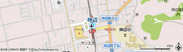 神辺駅周辺の地図