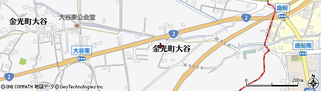 岡山県浅口市金光町大谷2333周辺の地図