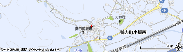 岡山県浅口市鴨方町小坂西1874周辺の地図