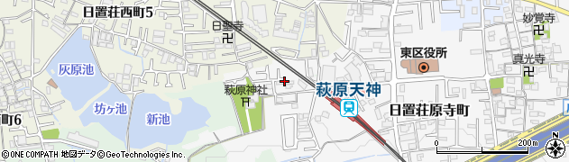 堺市第59ー01号公共緑地周辺の地図