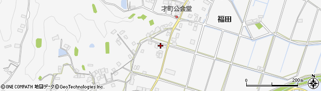 広島県福山市芦田町福田390周辺の地図