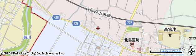 三重県多気郡明和町竹川434周辺の地図