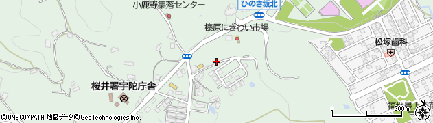 奈良県宇陀市榛原萩原2837周辺の地図