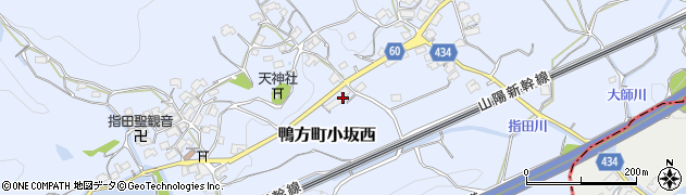 岡山県浅口市鴨方町小坂西1604周辺の地図